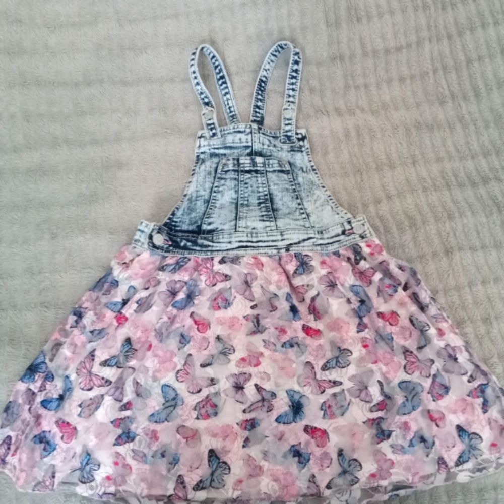 JORDACHE BUTTERFLY OVERALL JUMPER